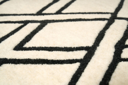 Carpet Decor Brooklyn Black Handmade Collection carpet