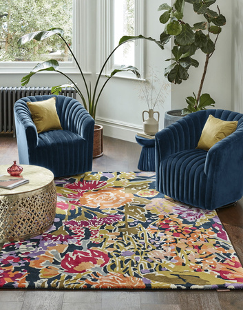 Harlequin Sanguine Aubergine rug 143205
