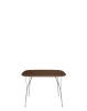 Walnut \ Chromowane Nogi