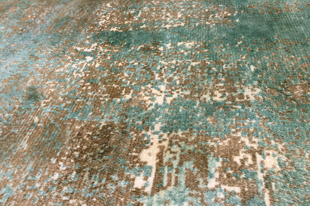 Serge Lesage Alena Peacock Blue Carpet