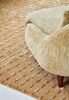 Toulemonde Bochart Kantha Beige Carpet