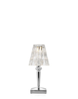 Battery Metal Lamp Chrome