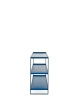 Trays 140 cm x 40 cm Bookcase Blue