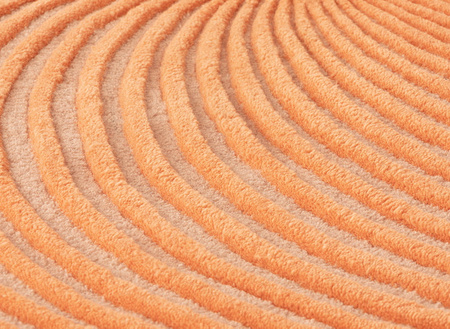 Gan Giro Peach rug 132 x 324