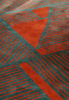 Toulemonde Bochart Antica Rouge vert carpet