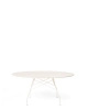 Glossy XXL Outdoor Round Ø150 cm Stół Biały