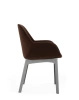 Clap Aquaclean Armchair Gray Brown