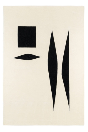 Toulemonde Bochart Nanquim Blanc carpet