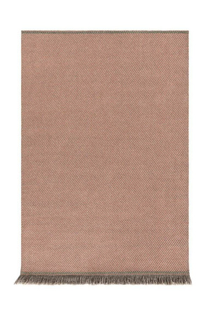 Gan Garden Layers Diagonal Almond-Peach Carpet