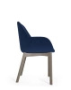 Clap Aquaclean Armchair Taupe Navy Blue