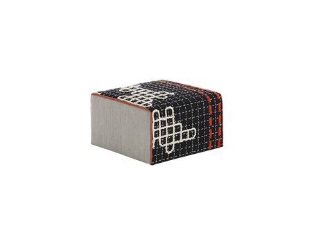 Gan Bandas Small D Puff Black