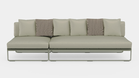 Gandiablasco Modular Sofa Flat Sectional 3