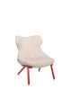 Foliage Trevira Armchair Red Beige