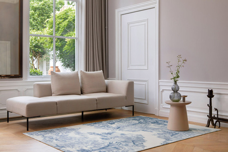Ted Baker Landscape Toile Light Blue rug 162608