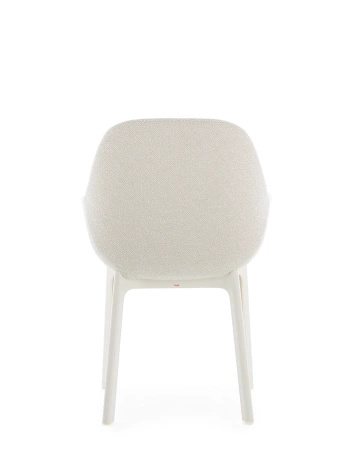 Clap Tissue Shirley Armchair White White