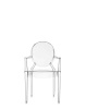 Loulou Ghost School Chair Transparent