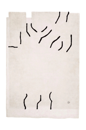 Dywan Nanimarquina Chillida Gravitación Tinta 1996