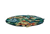 Dywan Sanderson ROBIN'S WOOD FOREST GREEN ROUND 146508