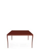 Albert 150x150 cm Maroon Table