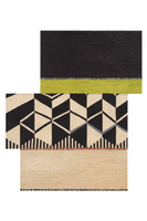 Gan Rustic Chic Geo Pistachio Carpet