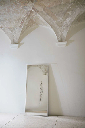 Only Me Medium Mirror White