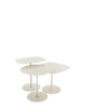 Thierry Trio Tavolini Outdoor Tables White