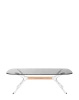Blast Rectangular Table Transparent Smoky Bronze