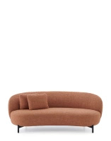 Lunam Curly Sofa Pink