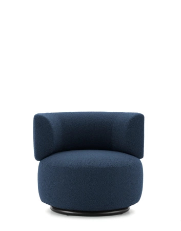 K-Waiting Bouclè Armchair Blue