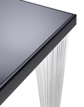 Top Top Glass 160x80 cm Stół Czarny