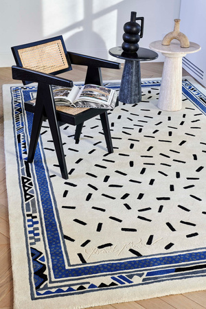 Toulemonde Bochart Trasimene Blanc carpet