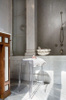 Charles Ghost 75 cm Bar Chair Transparent
