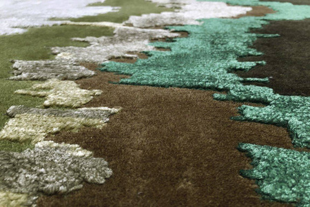 Serge Lesage Hoek Green carpet