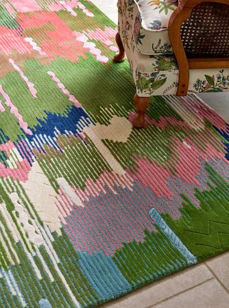 Harlequin Wilderness Peridot/Emerald rug 144507