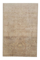 Vintage Iranian Wool Rug Unique 12185 187 x 284