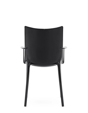 H.H.H. Leather Chair Black