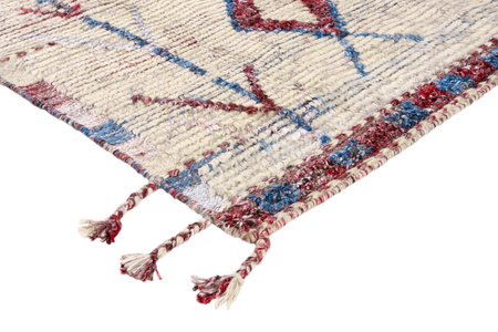 Reza's Tribe Ivory Red rug