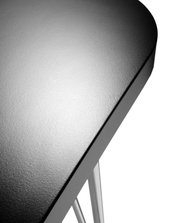 Max 190x90 cm Anthracite Chrome Table