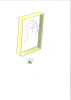Only Me Medium Mirror White