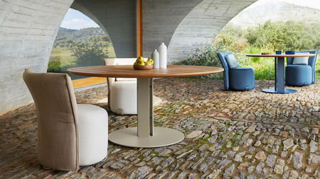 Stół Gandiablasco Isla Dining Ø170 cm