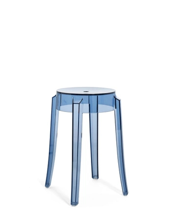 Charles Ghost 46 cm Stool Blue