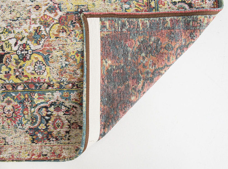 Louis de Poortere Antiquarian Antique Bakthiari Janissary Multi carpet 8712