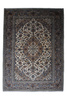 Kashan Cream Wool Carpet 84708 199x296
