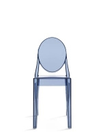 Victoria Ghost Chair Blue