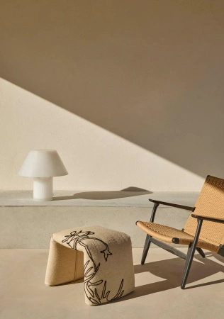 Nanimarquina Folded Patterns S Seat Flower
