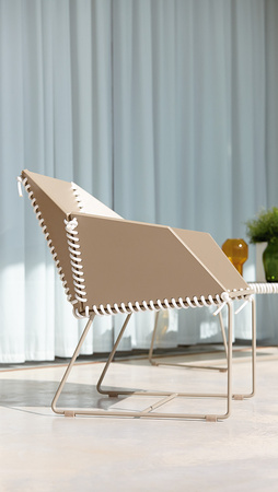 Gandiablasco Textile Club Armchair