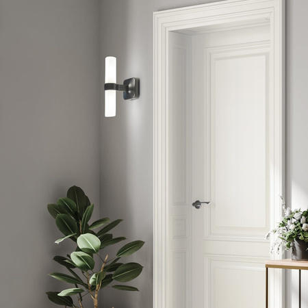 Lampa Ścienna Nemo Crown Applique Czarny