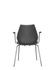 Maui Chair Chrome Anthracite