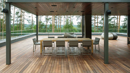 Gandiablasco Flat Dining Chair With Armrests