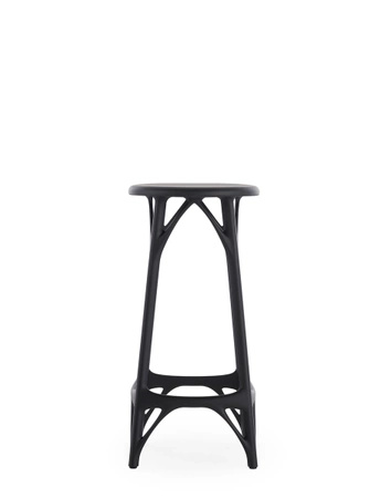 A.I. Stool Light 65 cm Krzesło Barowe Czarny